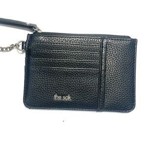 NWOT: The Sak Woman’s Black Textured Leather Wristlet